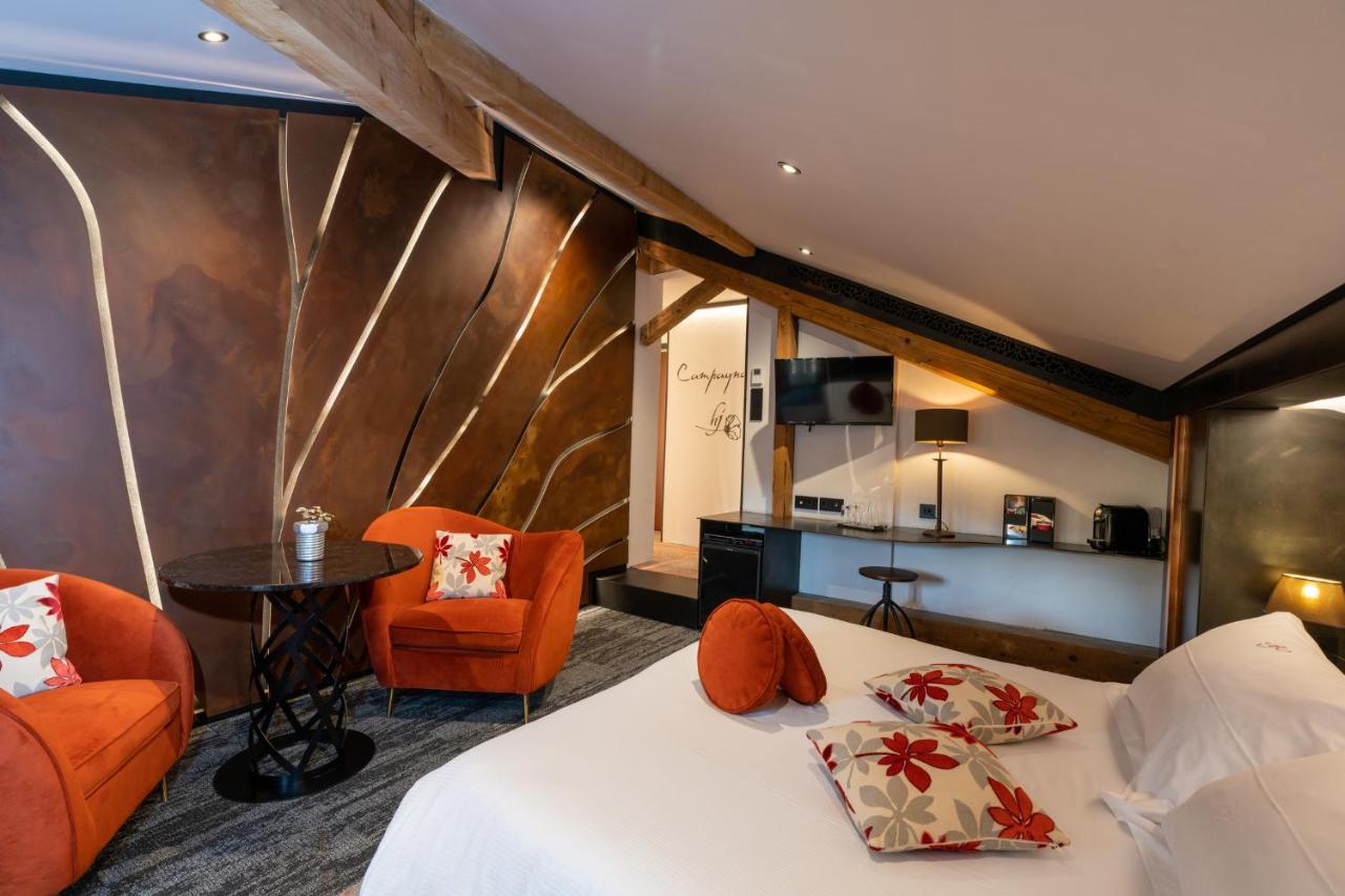 Domaine Du Haut Jardin Hotel & Chalets Spa Prive Rehaupal Exterior foto