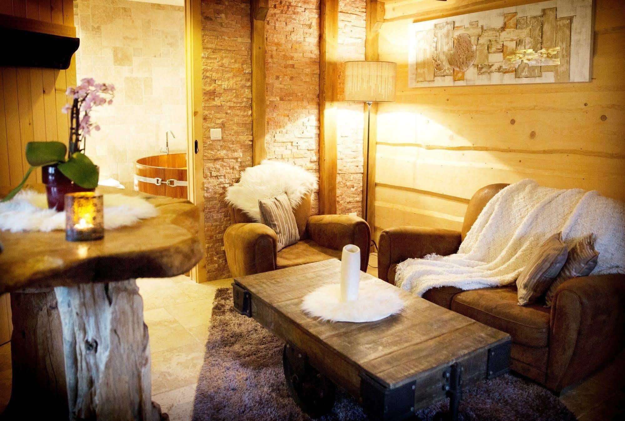 Domaine Du Haut Jardin Hotel & Chalets Spa Prive Rehaupal Exterior foto